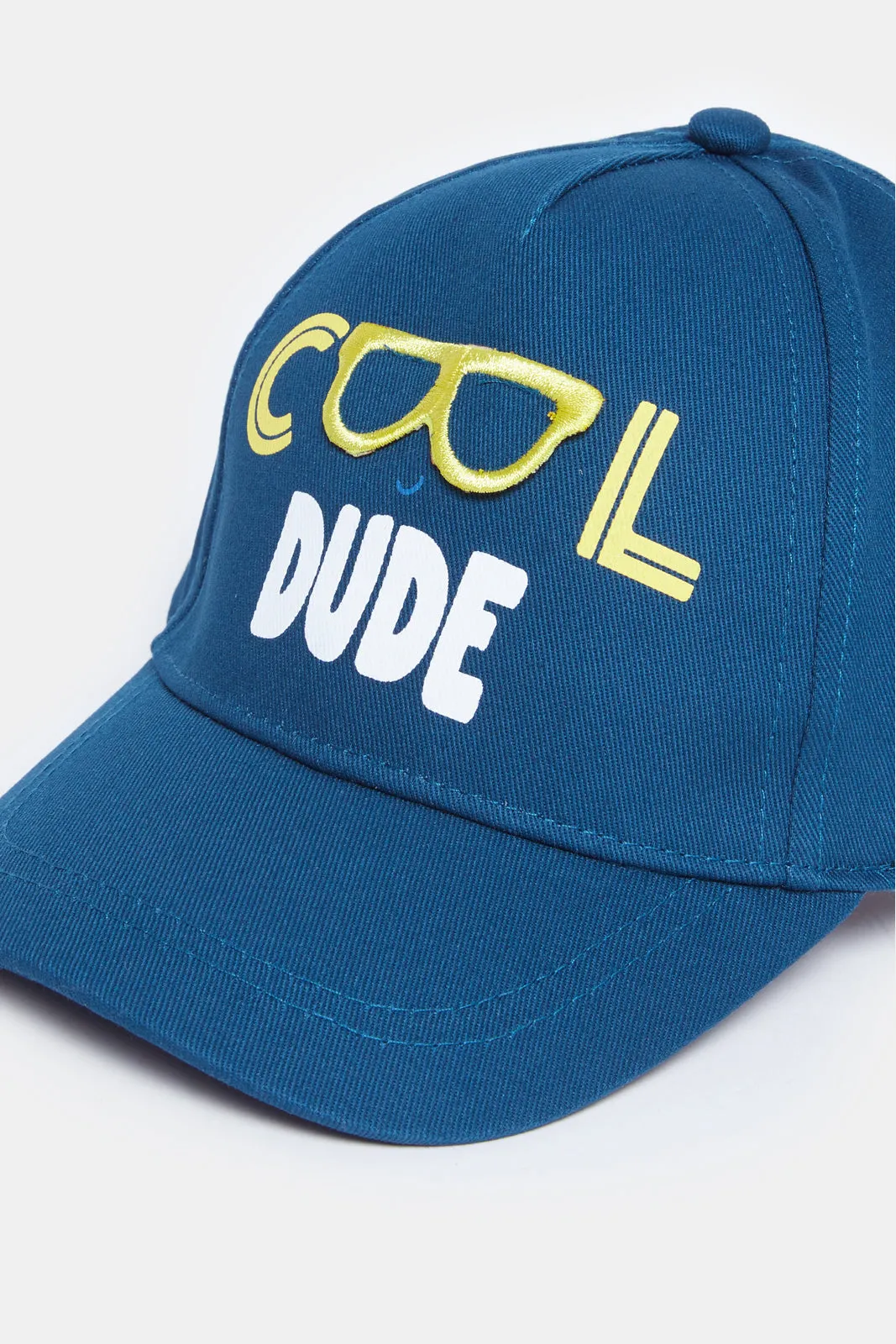 Boys Blue Cool Dud Embellished Cap sold by Redtag product image thumbnail 2