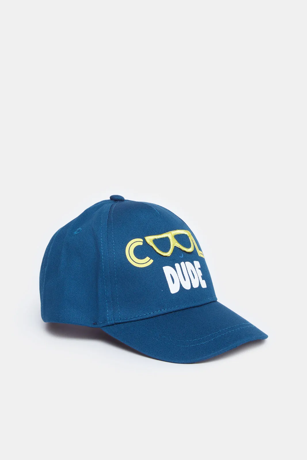 Boys Blue Cool Dud Embellished Cap sold by Redtag