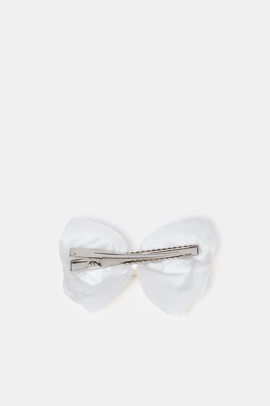 Women White Embellished Hair Clip sold by Redtag product image thumbnail 3