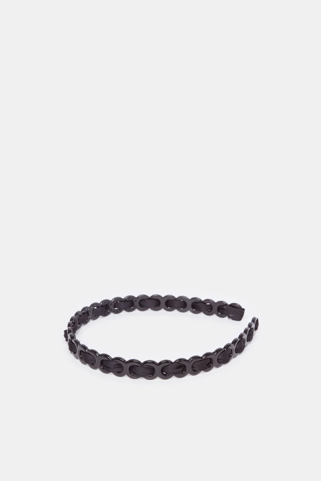 Women White And Black Solid Headband Set (Pack of 2) sold by Redtag product image thumbnail 4