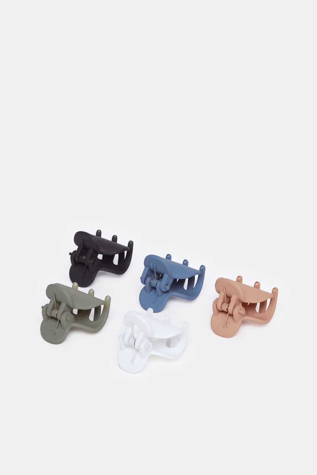 Women Assorted Solid Hair Claw Set (Pack of 5) sold by Redtag product image thumbnail 2