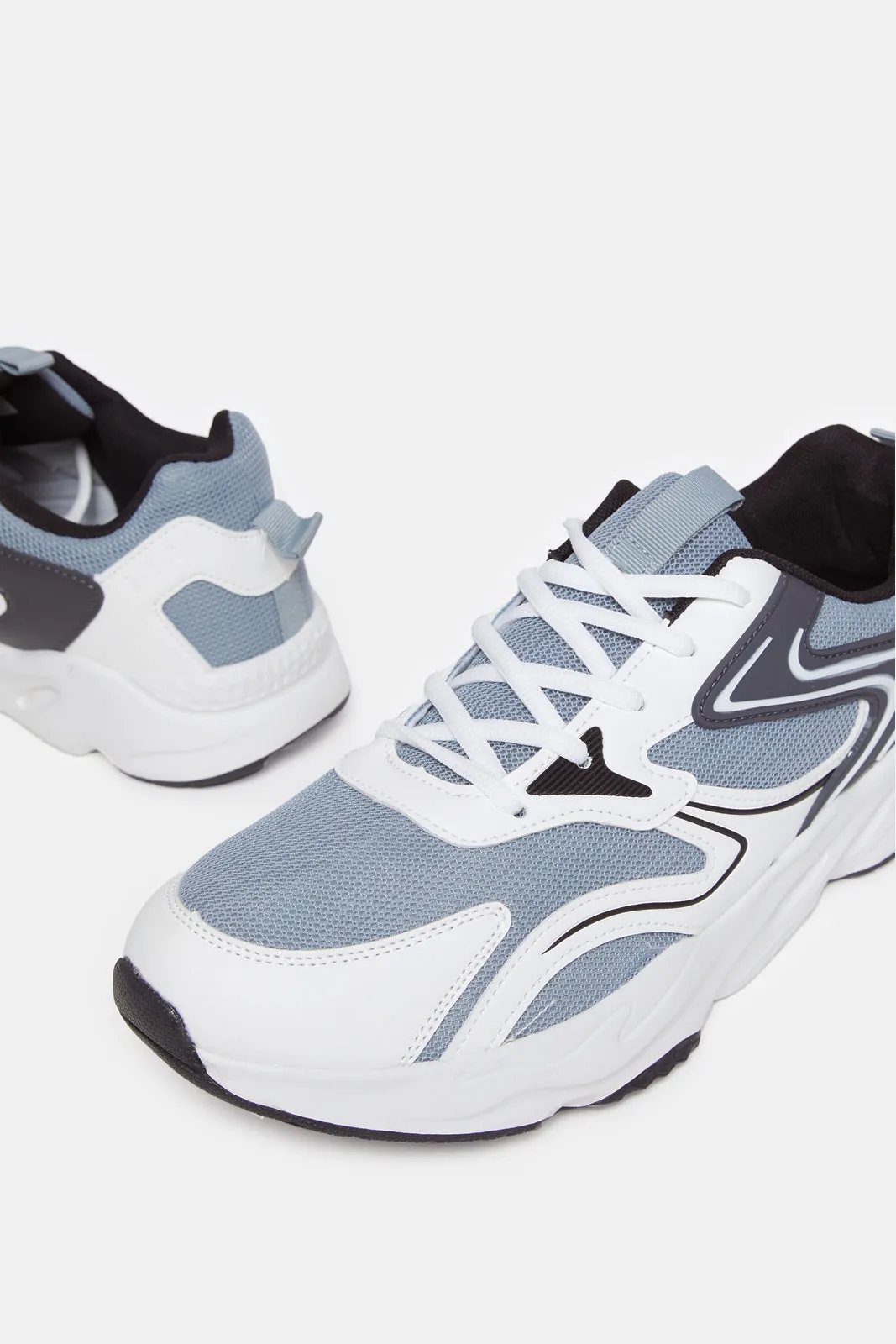 Men Assorted Colour Block Chunky Sneakers sold by Redtag product image thumbnail 3