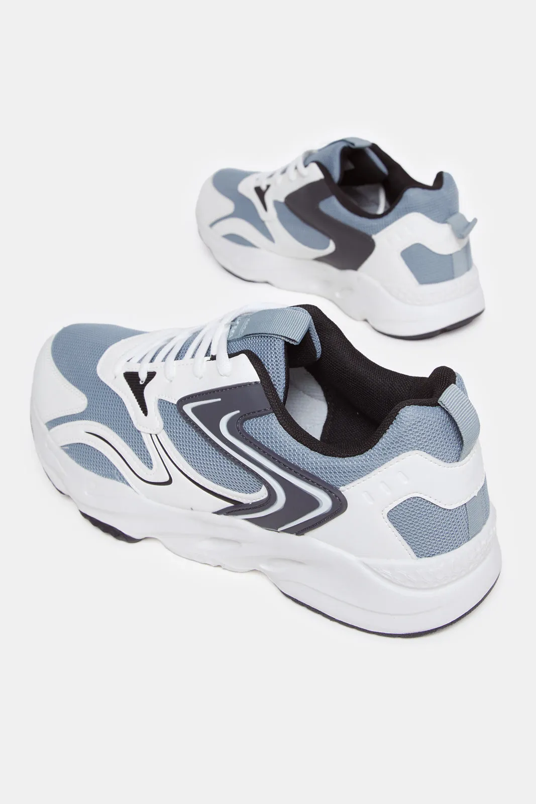 Men Assorted Colour Block Chunky Sneakers sold by Redtag product image thumbnail 4