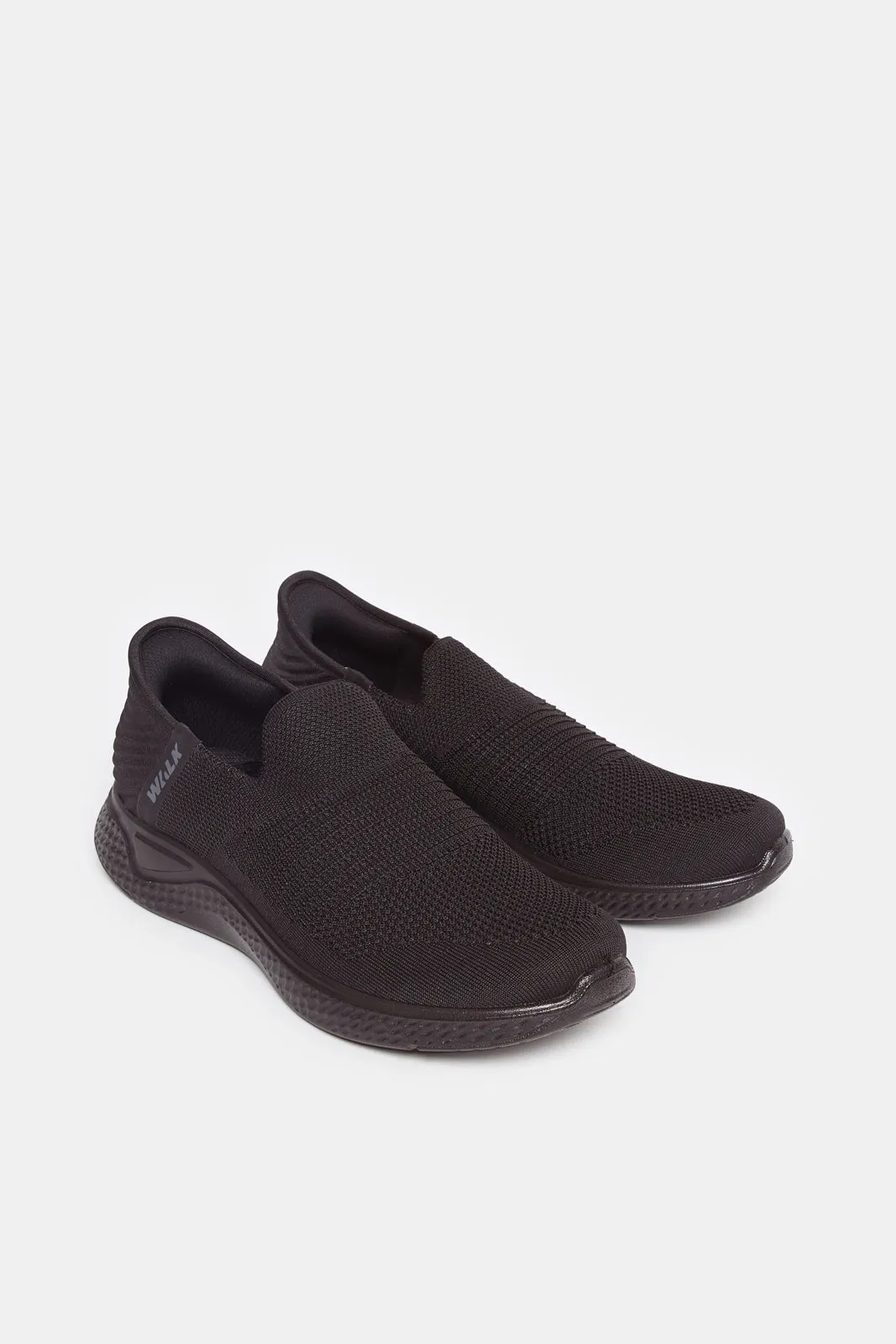 Men Black Easy Slip-On Sneakers sold by Redtag product image thumbnail 2