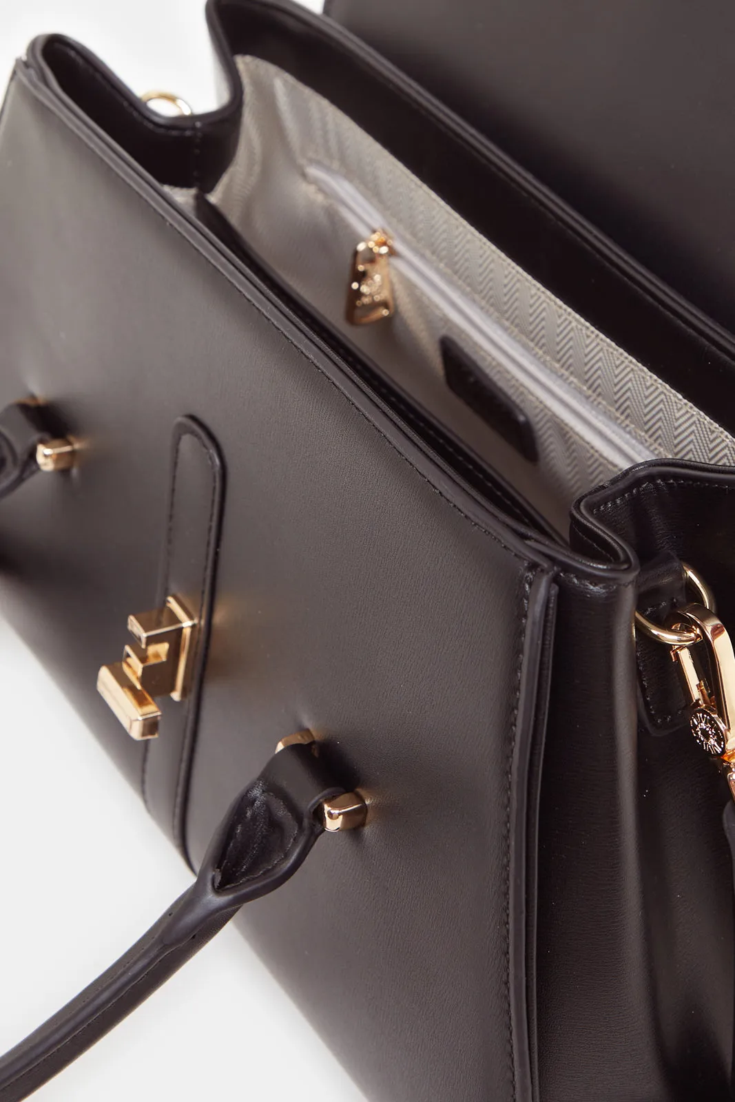 Women Black Embellished Day Bag sold by Redtag product image thumbnail 4