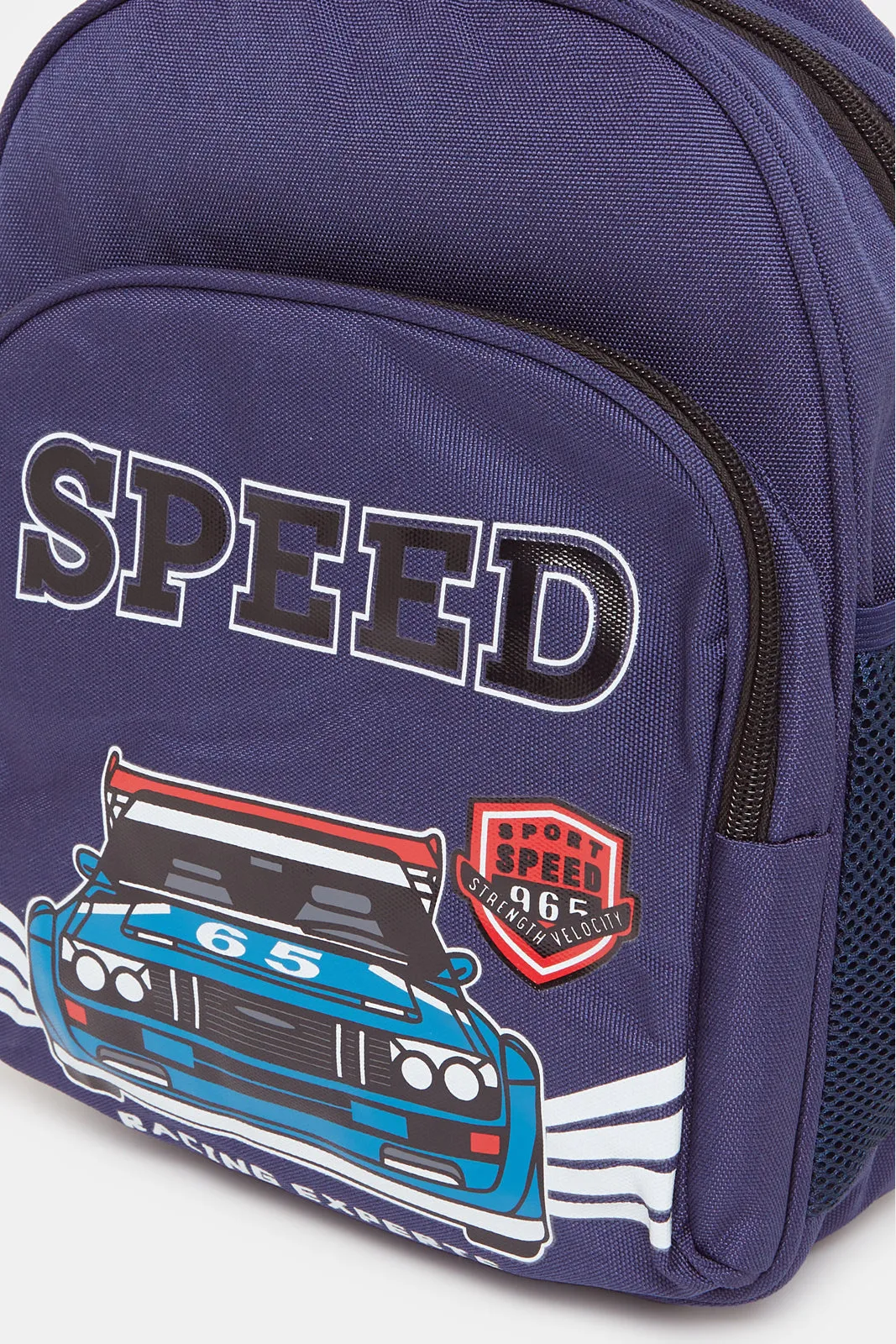 Boys Purple Printed Backpack sold by Redtag product image thumbnail 3