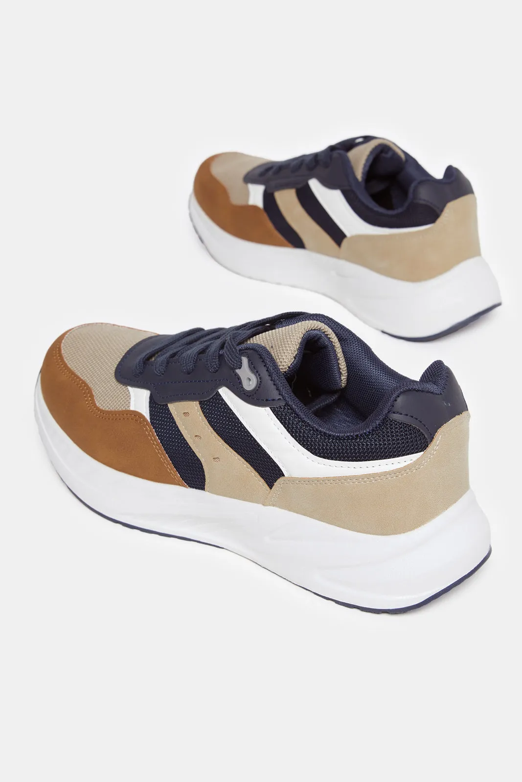 Senior Boys Multicolour Colour Block Sneakers sold by Redtag product image thumbnail 4