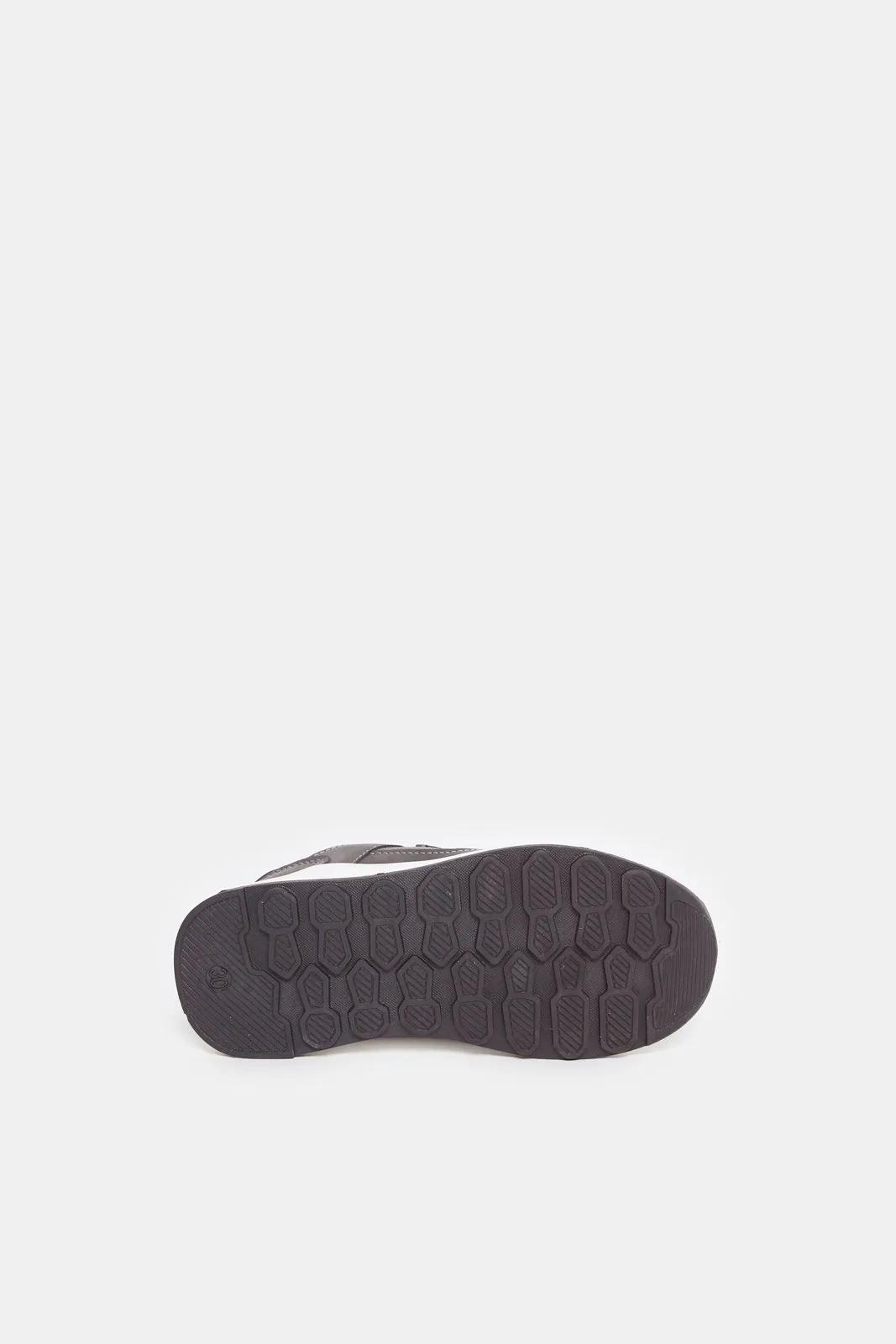 Boys Grey Material Block Sneakers sold by Redtag product image thumbnail 5