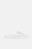 Women White Vinyl Floral Print Slides sold by Redtag