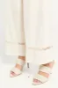 Women Beige Embellished Wide Leg Trouser sold by Redtag