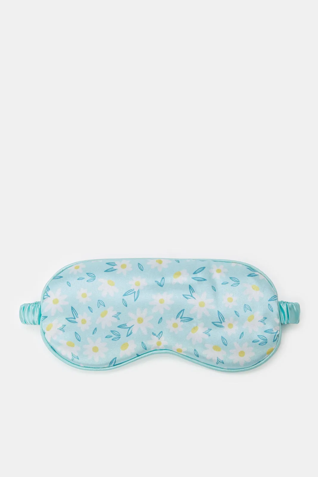 Women Blue Floral Print Eye Mask sold by Redtag product image thumbnail 2