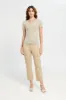 Women Beige Basic T-Shirt sold by Redtag