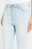 Women Blue Cropped Flared Jeans sold by Redtag