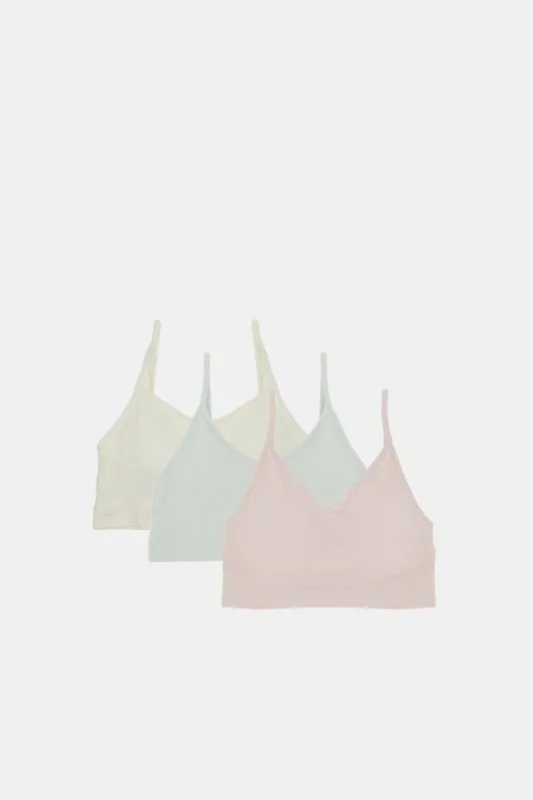 Women Assorted Padded Comfort Bra Set (Pack of 3) sold by Redtag