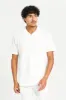 Men Ivory Jacquard Lounge Shirt sold by Redtag