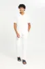 Men Ivory Jacquard Lounge Shirt sold by Redtag