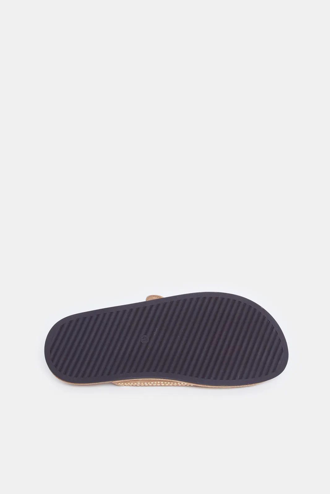 Women Brown Stud Comfort Mule sold by Redtag product image thumbnail 5