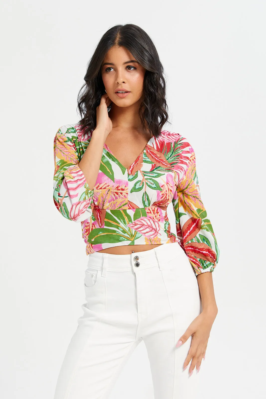 Woman Assorted Printed Blouse sold by Redtag