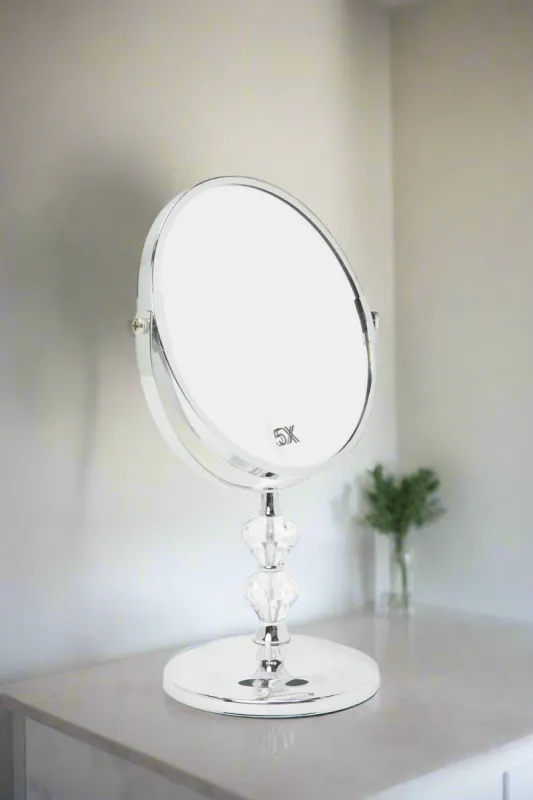 Silver Double Side Table Mirror sold by Redtag