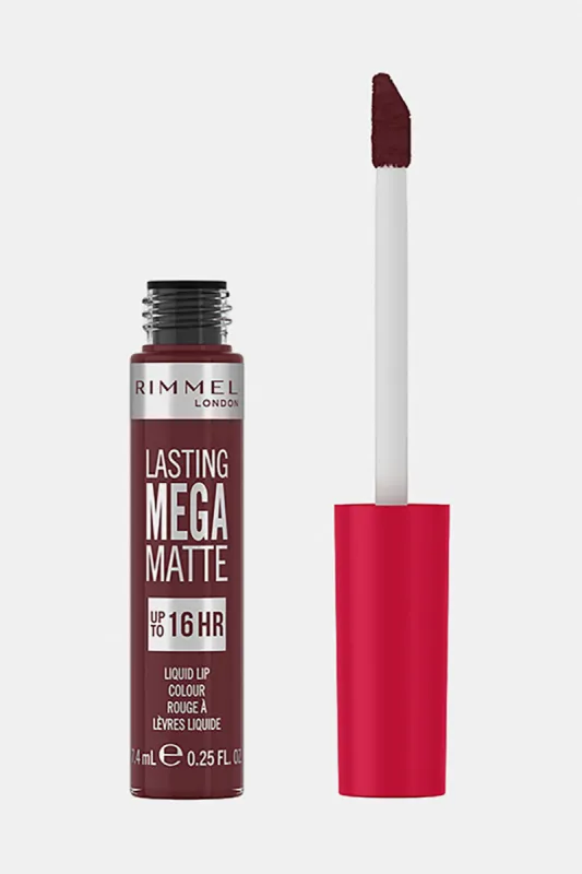 Rimmel Lasting Mega Matte Liquid Lipstick - 810 Plum This Show sold by Redtag