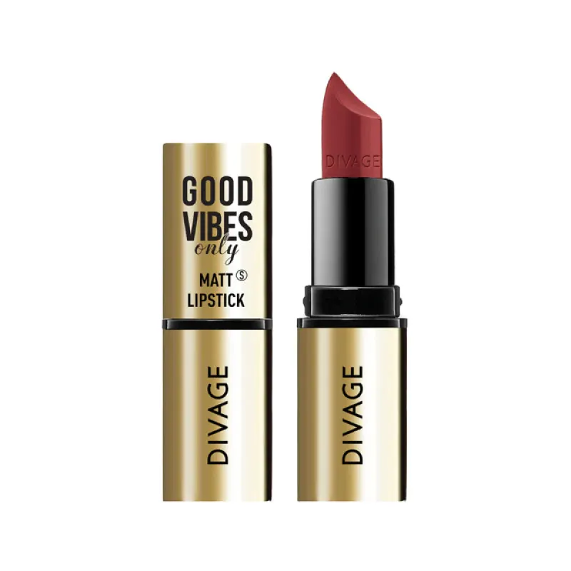 Divage Good Vibes Only Matt Lipstick - 09 Crimson Burgundy sold by Redtag