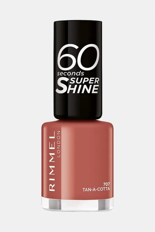 Rimmel London 60Sec Nail Polish - #707 Tan-A-Cota sold by Redtag