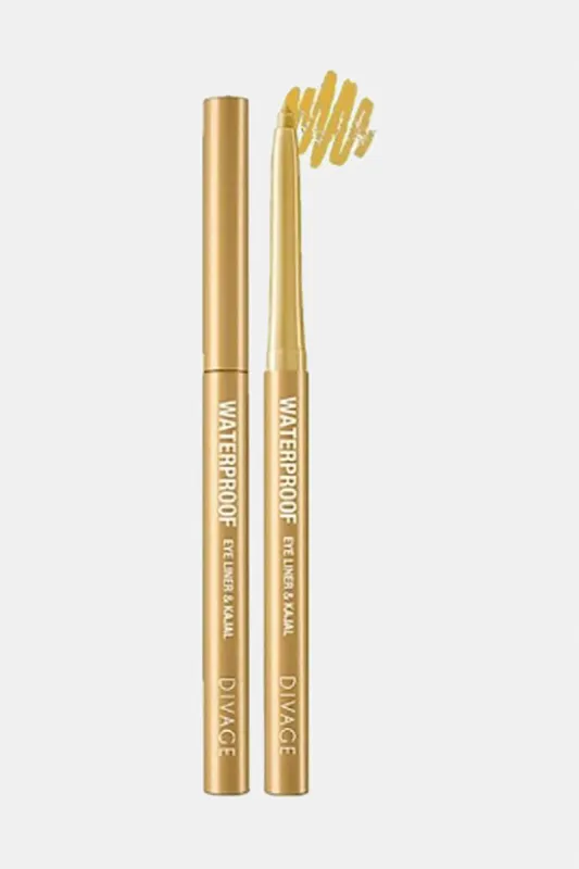 Divage Eye Liner E Kajal Waterproof No. 07 Gold sold by Redtag