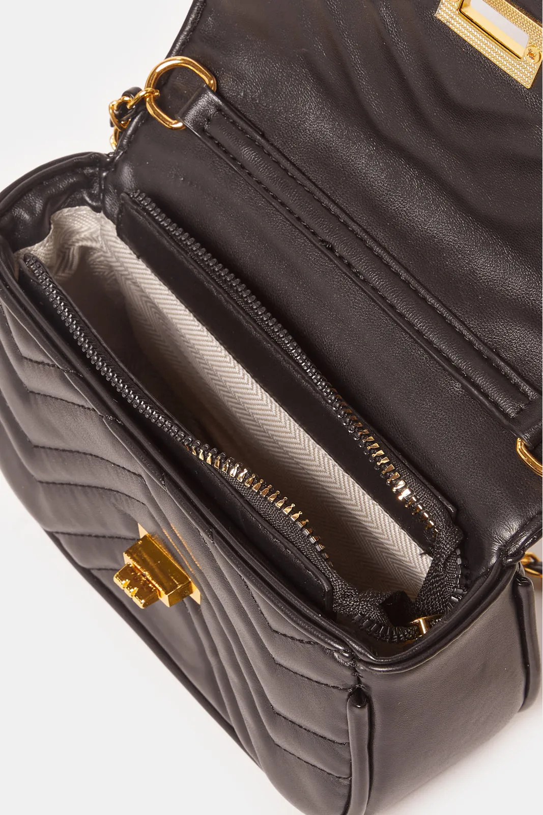 Women Black Crossbody Bag sold by Redtag product image thumbnail 4