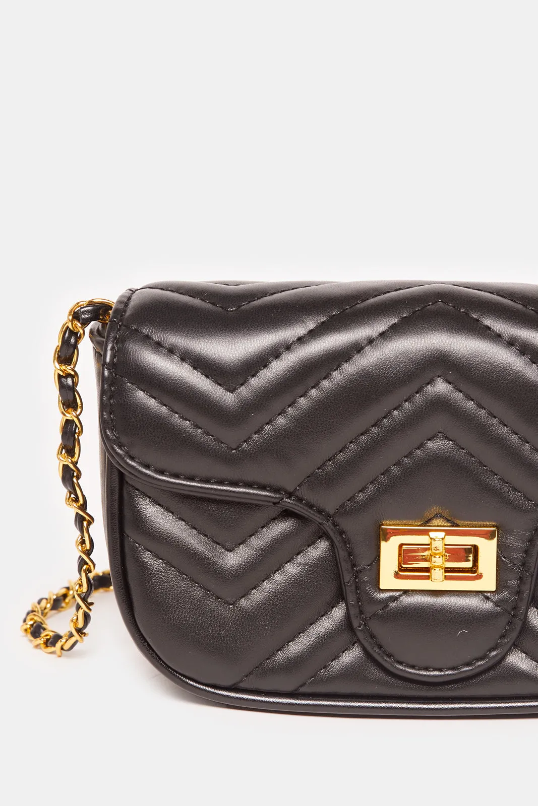 Women Black Crossbody Bag sold by Redtag product image thumbnail 3