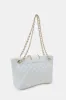 Women White Textured Hand Bag sold by Redtag
