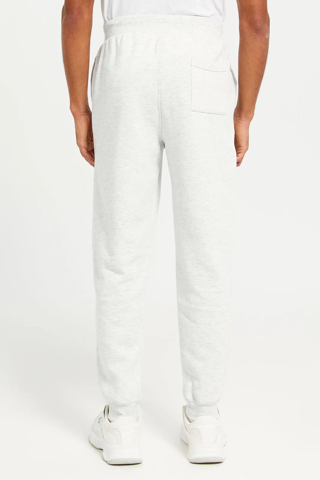 Men Grey Printed Joggers sold by Redtag product image thumbnail 3