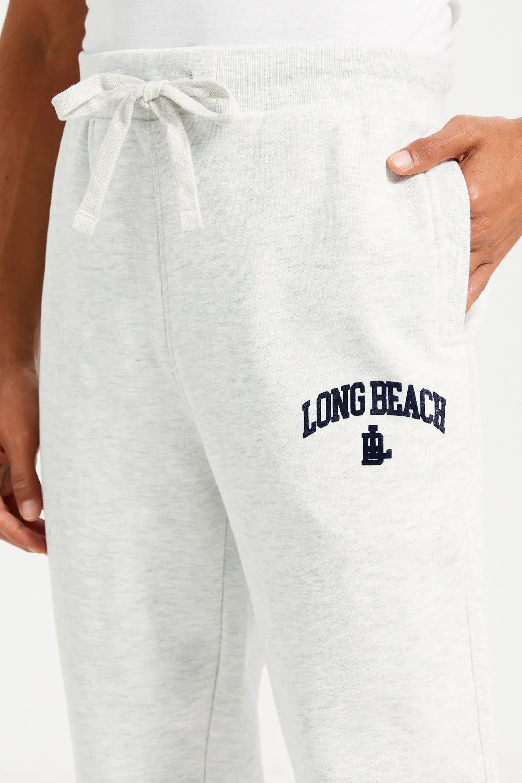 Men Grey Printed Joggers sold by Redtag product image thumbnail 4