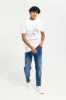Men White Printed T-Shirt sold by Redtag