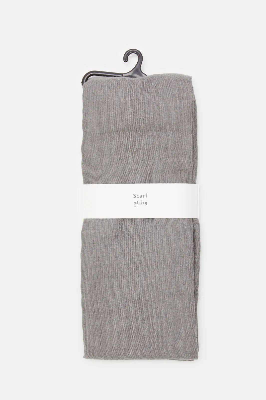 Women Grey Plain Scarf sold by Redtag
