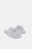 Women Grey Fur Slipper sold by Redtag