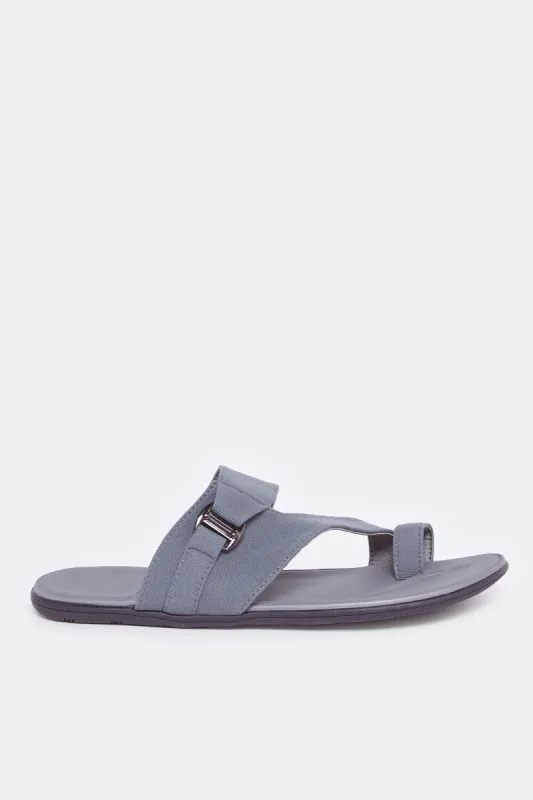 Men Grey Traditional Sandals sold by Redtag