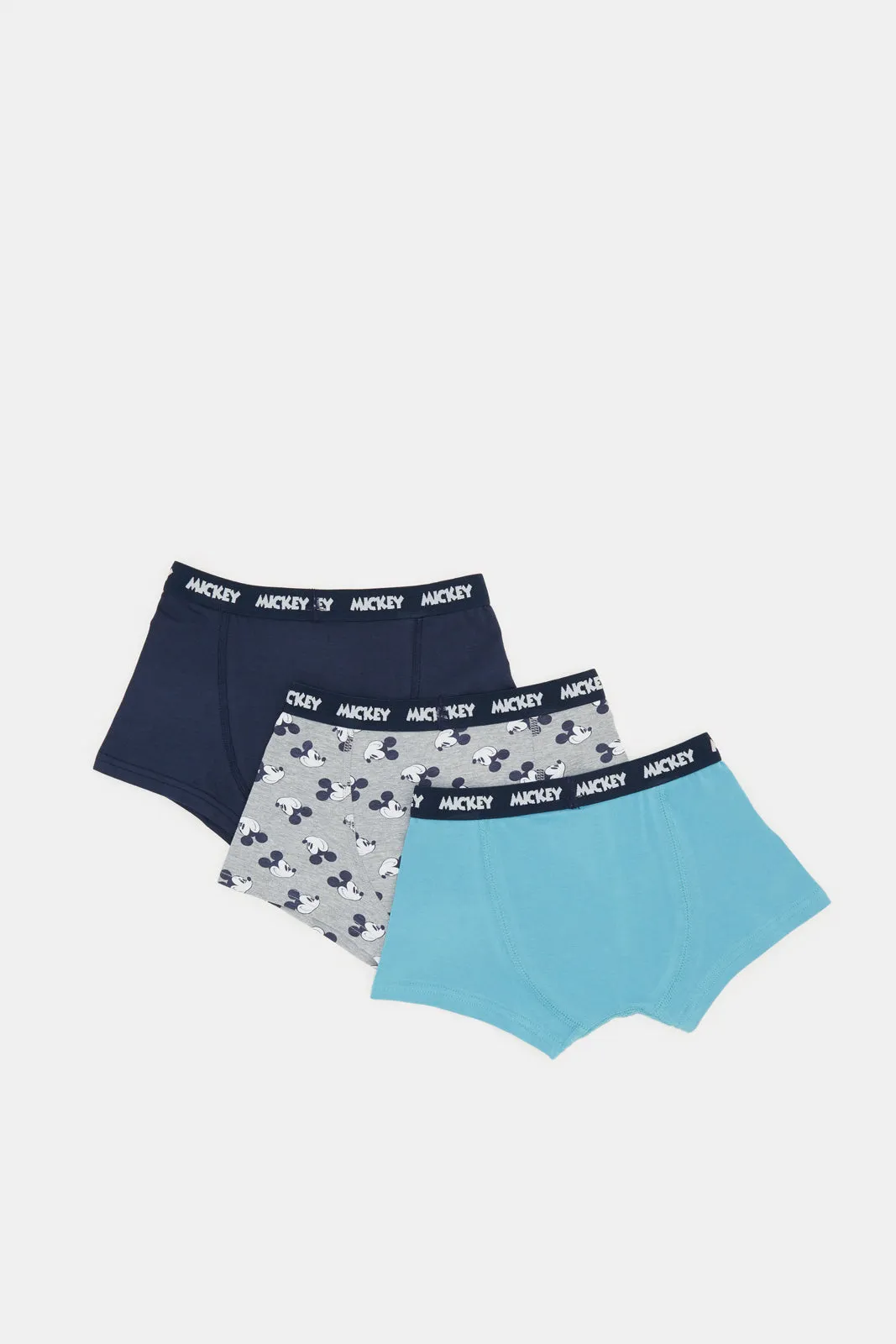 Boys Assorted Solid And Sonic Boxer Brief Set (Pack of 3) sold by Redtag product image thumbnail 3