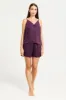 Women Purple With Lace Satin Cami Set (2 Piece) sold by Redtag