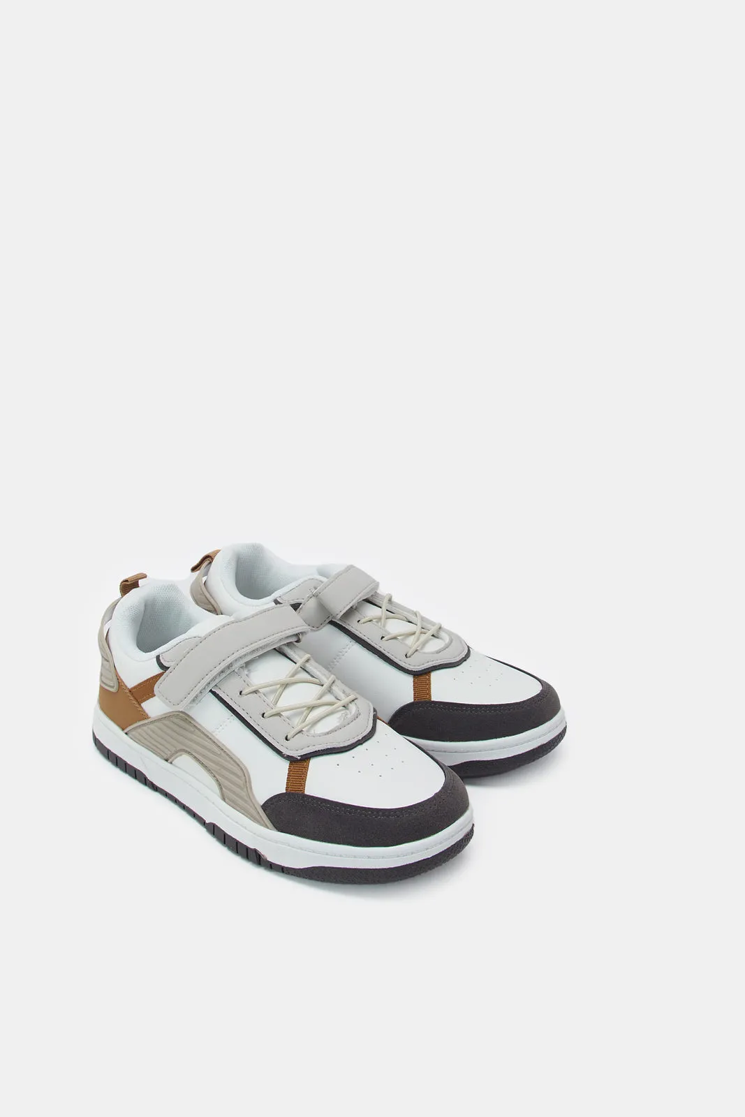 Senior Boys Multicolour Block Skate Shoes sold by Redtag product image thumbnail 2