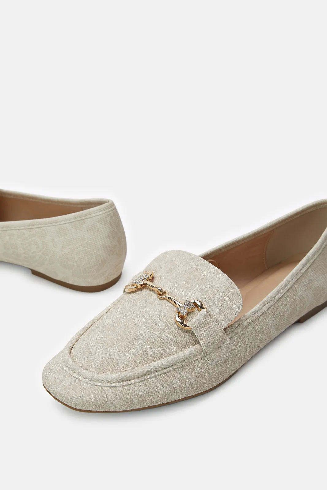 Women Ivory Loafer With Embellishment sold by Redtag product image thumbnail 3