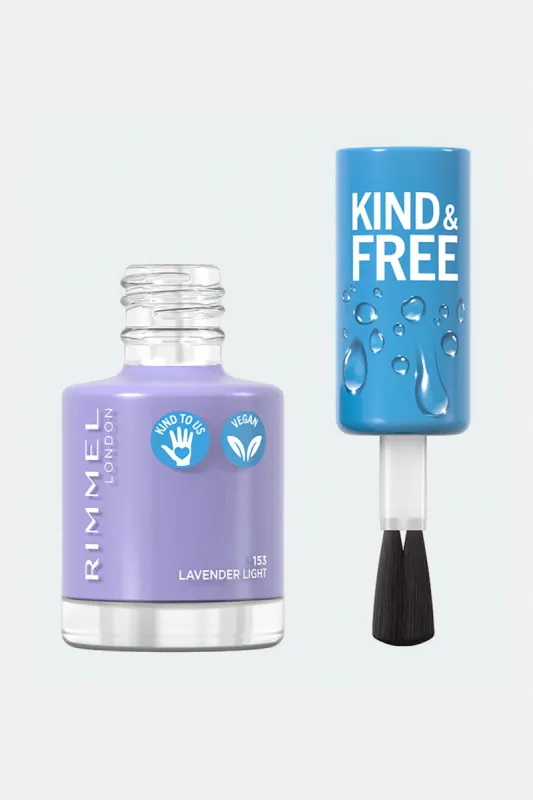 Rimmel Kind And Free Nail Polish - 153 Lavender Light sold by Redtag
