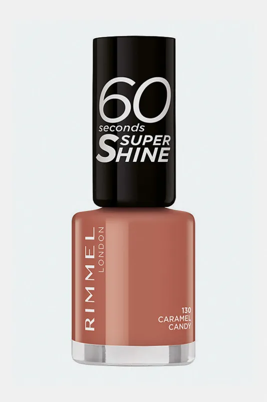 Rimmel 60 Second Super Shine Nail Polish - 130 Caramel Candy sold by Redtag