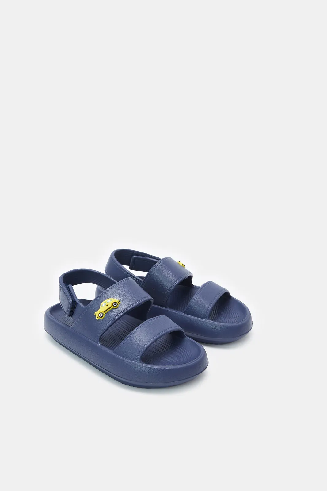 Boys Blue Printed Traditional Sandals sold by Redtag product image thumbnail 2