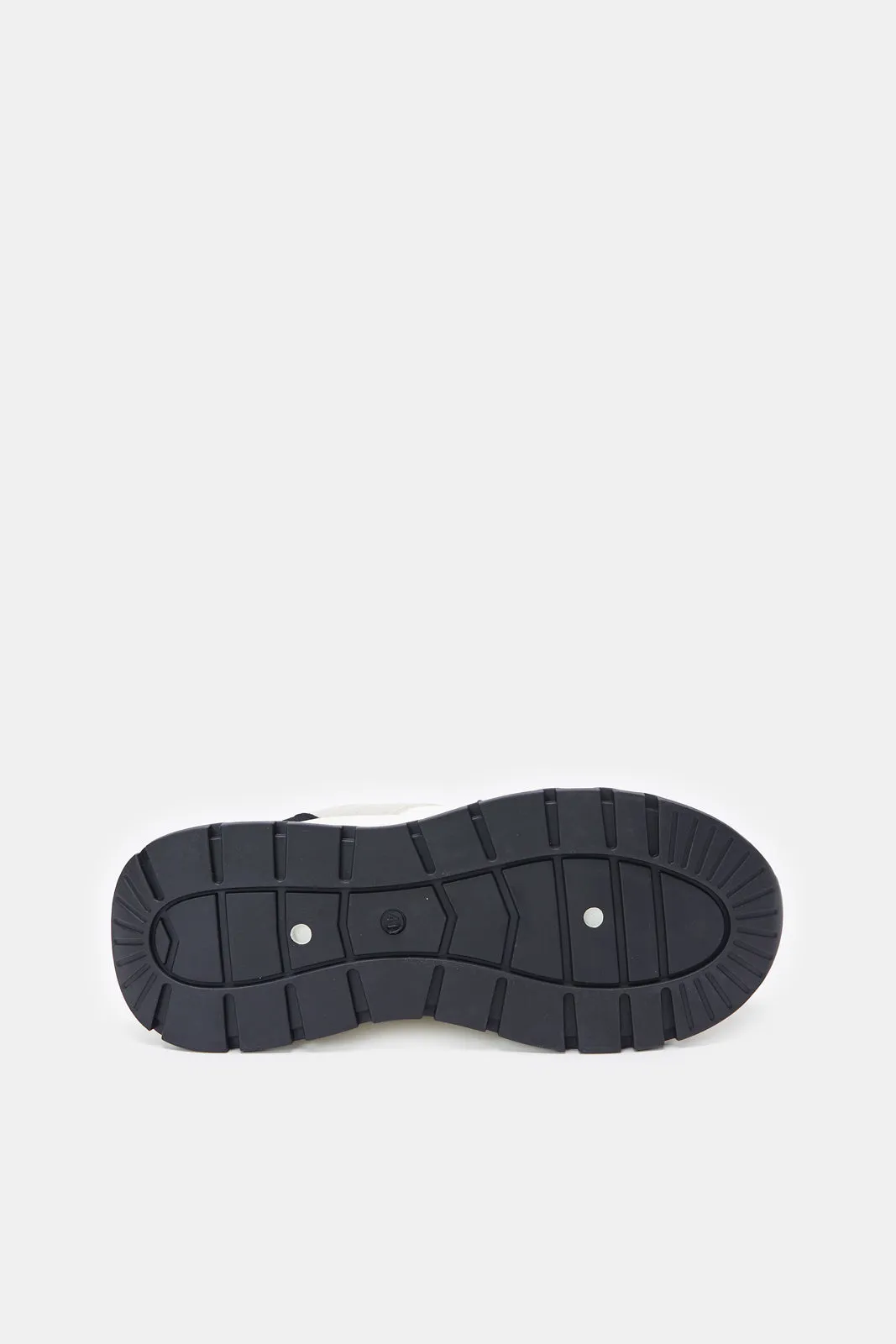 Women Grey Textured Lace-Up Sneakers sold by Redtag product image thumbnail 5