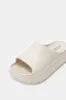 Women Beige Platform Slide sold by Redtag