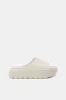 Women Beige Platform Slide sold by Redtag