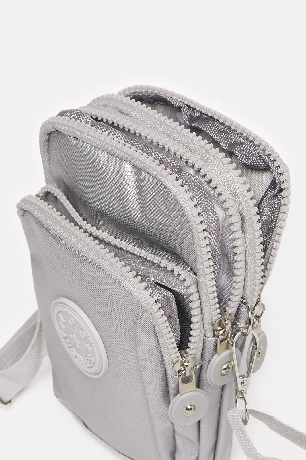 Women Silver With Handle Travel Pouch sold by Redtag product image thumbnail 4