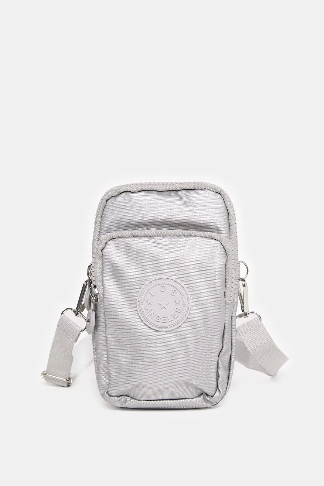 Women Silver With Handle Travel Pouch sold by Redtag