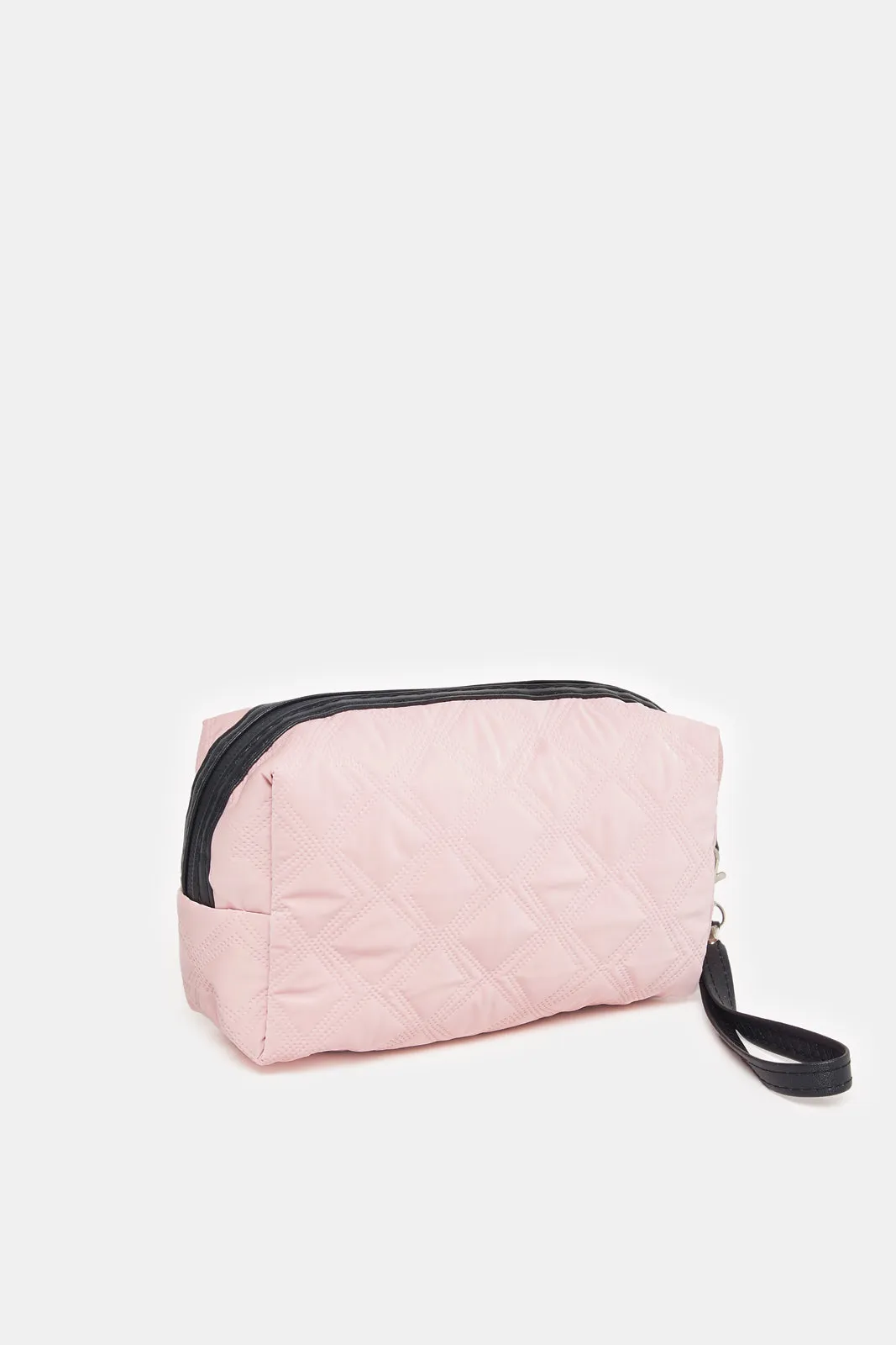Women Pink Quilted Pouch sold by Redtag product image thumbnail 2