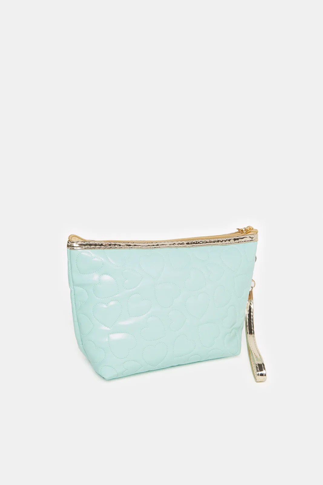 Women Mint Quilted Pouch sold by Redtag product image thumbnail 2